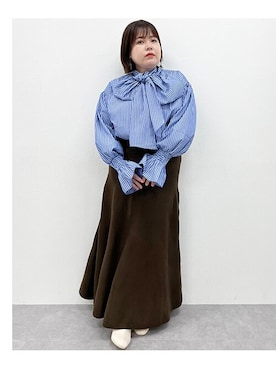 nissen Smile Modelsさん（レディース・158cm）の秋コーディネート