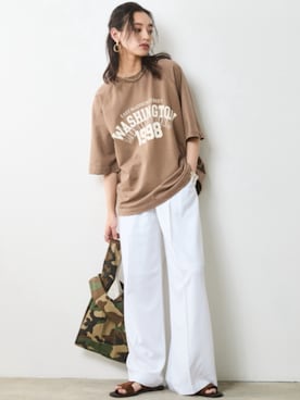 nissen Smile Modelsさん(レディース・163cm)の春コーディネート