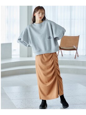 nissen Smile Modelsさん（レディース・166cm）の秋コーディネート