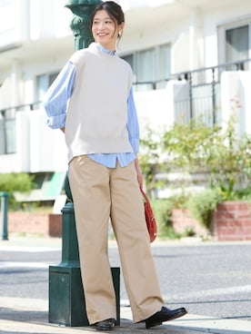 nissen Smile Modelsさん（レディース・168cm）の冬コーディネート