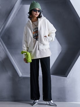 nissen Smile Modelsさん（レディース・163cm）の秋コーディネート