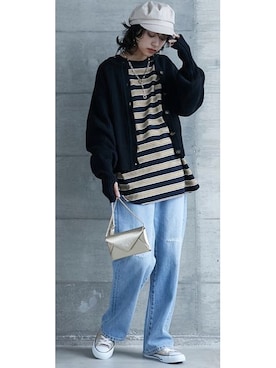 nissen Smile Modelsさん(レディース・167cm)の夏コーディネート