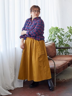 nissen Smile Modelsさん（レディース・155cm）の秋コーディネート