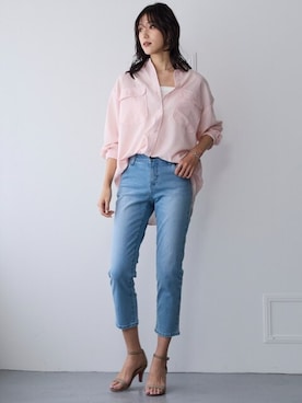 nissen Smile Modelsさん（レディース・170cm）の春コーディネート