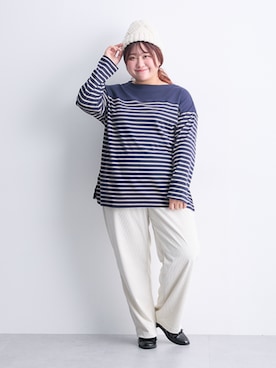 nissen Smile Modelsさん（レディース・155cm）の秋コーディネート
