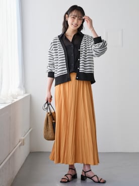 nissen Smile Modelsさん（レディース・165cm）の春コーディネート