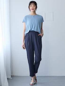 nissen Smile Modelsさん（レディース・166cm）の春コーディネート