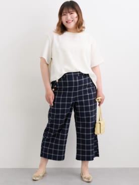 nissen Smile Modelsさん（レディース・160cm）の夏コーディネート