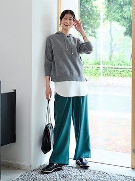 nissen Smile Modelsさん（レディース・168cm）の夏コーディネート