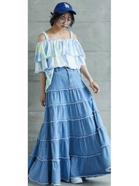 nissen Smile Modelsさん(レディース・167cm)の春コーディネート