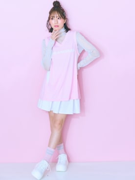 nissen Smile Modelsさん（レディース・162cm）の夏コーディネート