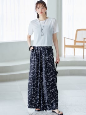 nissen Smile Modelsさん(レディース・167cm)の春コーディネート
