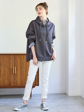 nissen Smile Modelsさん（レディース・167cm）の夏コーディネート