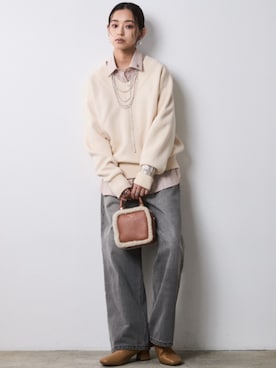 nissen Smile Modelsさん（レディース・163cm）の秋コーディネート