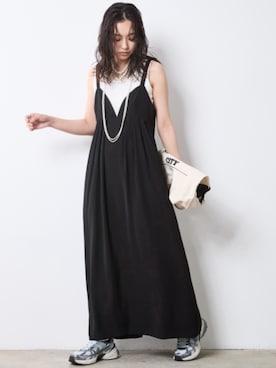 「CHIC STYLE」｜nissen Smile Modelsさん（レディース・163cm）の夏コーディネート