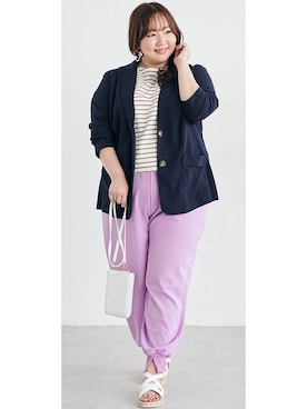 nissen Smile Modelsさん（レディース・158cm）の夏コーディネート