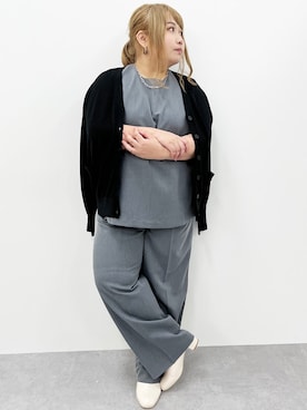 nissen Smile Modelsさん（レディース・155cm）の秋コーディネート