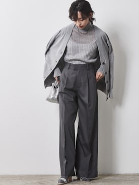 nissen Smile Modelsさん（レディース・163cm）の冬コーディネート