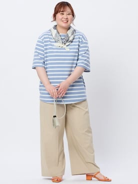 nissen Smile Modelsさん（レディース・165cm）の春コーディネート