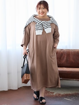 nissen Smile Modelsさん（レディース・155cm）の春コーディネート