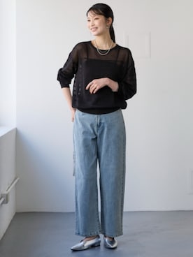 nissen Smile Modelsさん(レディース・166cm)の春コーディネート