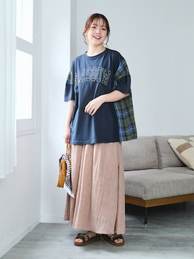 nissen Smile Modelsさん（レディース・160cm）の春コーディネート