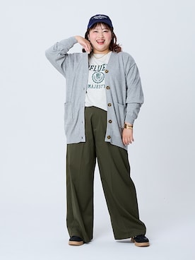 nissen Smile Modelsさん（レディース・160cm）の夏コーディネート