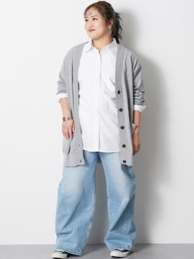 nissen Smile Modelsさん（レディース・160cm）の冬コーディネート