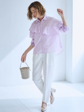 nissen Smile Modelsさん（レディース・166cm）の冬コーディネート