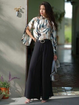 nissen Smile Modelsさん（レディース・168cm）の冬コーディネート