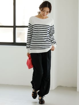 nissen Smile Modelsさん（レディース・167cm）の冬コーディネート