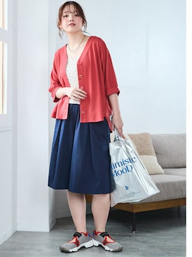 nissen Smile Modelsさん（レディース・160cm）の春コーディネート