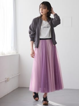 nissen Smile Modelsさん（レディース・165cm）の春コーディネート