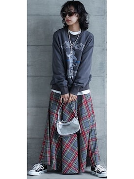 nissen Smile Modelsさん(レディース・167cm)の夏コーディネート