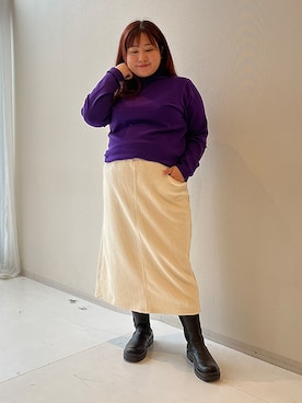 nissen Smile Modelsさん（レディース・155cm）の秋コーディネート