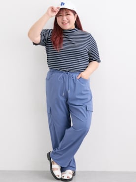 nissen Smile Modelsさん（レディース・155cm）の夏コーディネート