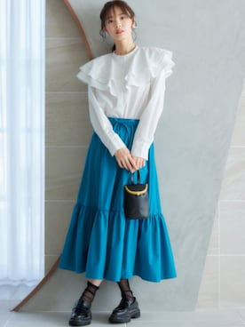 nissen Smile Modelsさん（レディース・167cm）の冬コーディネート