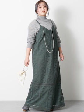 nissen Smile Modelsさん（レディース・160cm）の冬コーディネート