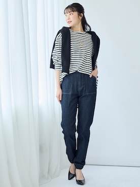 nissen Smile Modelsさん（レディース・166cm）の秋コーディネート