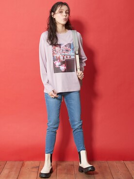 nissen Smile Modelsさん（レディース・167cm）の夏コーディネート