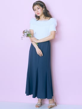 nissen Smile Modelsさん（レディース・166cm）の夏コーディネート