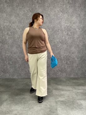 nissen Smile Modelsさん(レディース・172cm)の夏コーディネート