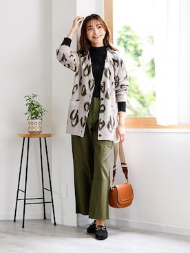 nissen Smile Modelsさん（レディース・170cm）の秋コーディネート