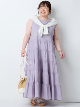 nissen Smile Modelsさん（レディース・158cm）の春コーディネート