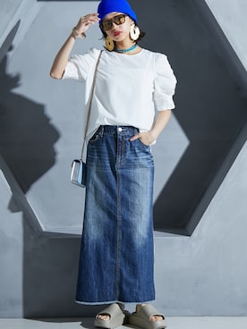 nissen Smile Modelsさん（レディース・163cm）の春コーディネート