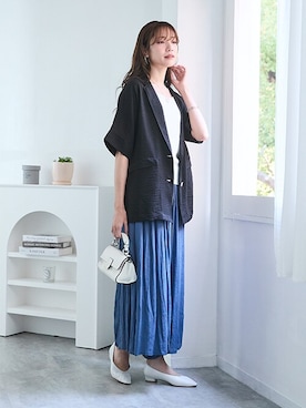 nissen Smile Modelsさん(レディース・165cm)の春コーディネート