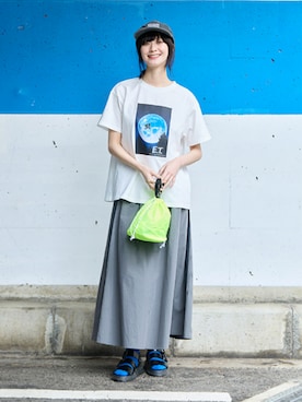 nissen Smile Modelsさん（レディース・165cm）の春コーディネート