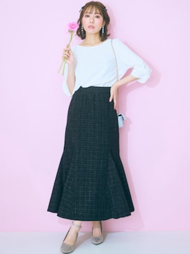 nissen Smile Modelsさん（レディース・162cm）の夏コーディネート