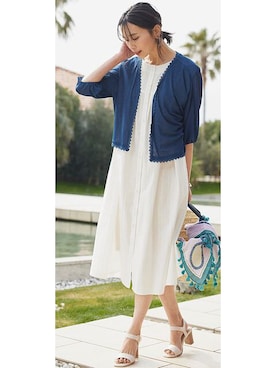 nissen Smile Modelsさん（レディース・167cm）の春コーディネート