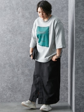 nissen Smile Modelsさん（レディース・163cm）の冬コーディネート